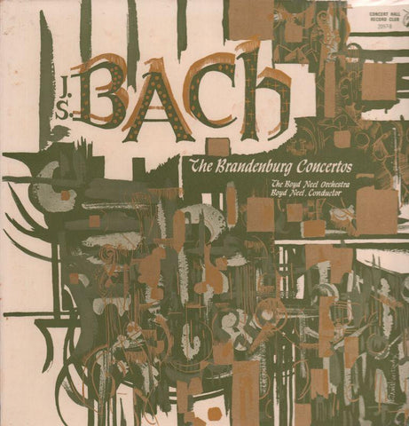 J.S. Bach-The Brandenburg Concertos Boyd Neel-Concert Hall-2x12" Vinyl LP Gatefold