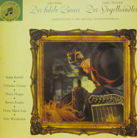 Fall/Zeller-Der Fidele Bauer/Der Vogelhandler-Columbia-Vinyl LP