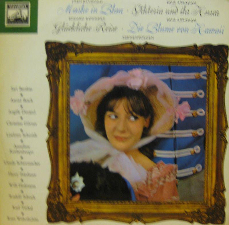 Raymond/Abraham-Maske In Blau-EMI-Vinyl LP