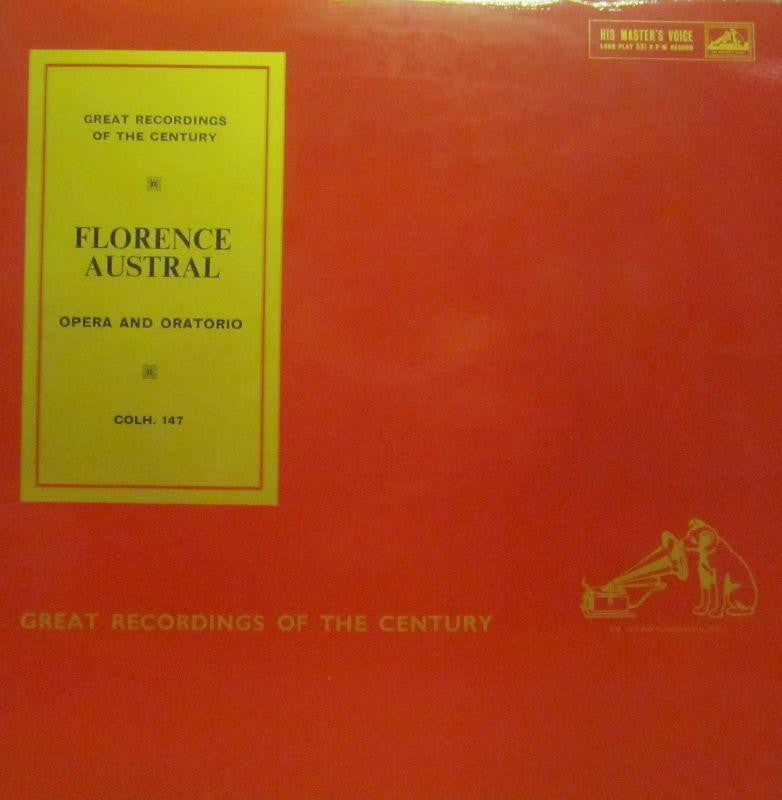 Florence Austral-Opera And Oratorio-HMV-Vinyl LP