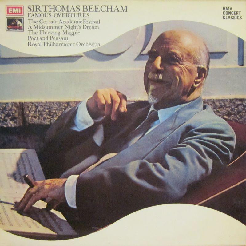 Sir Thomas Beecham-Famous Overtures-HMV-Vinyl LP