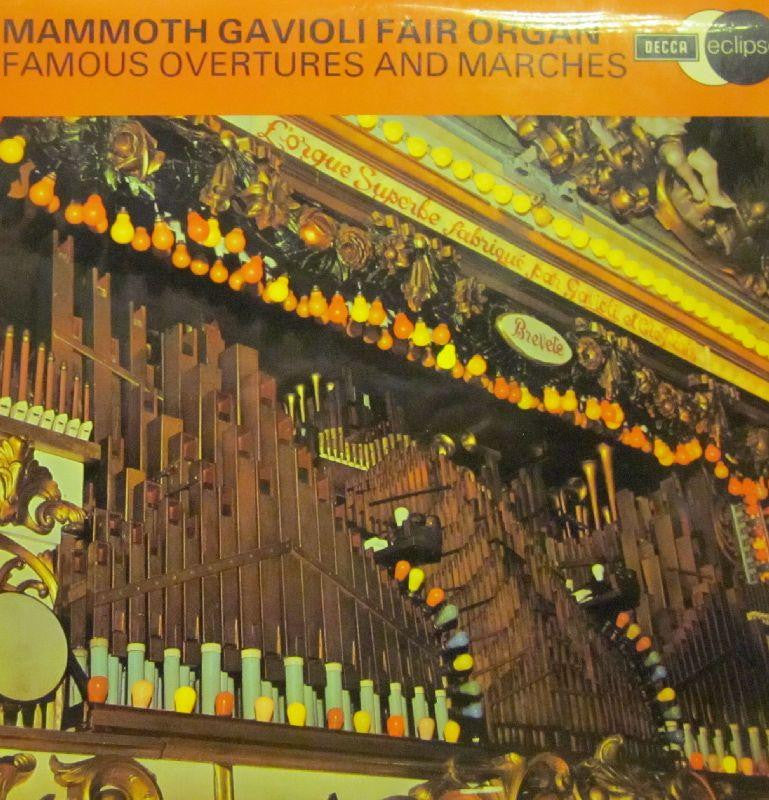 Mammoth Marengi Fair Organ-Famous Overtures And Marches-Decca-Vinyl LP