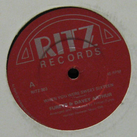 Fureys & Davey Arthur-When You Were Sweet Sixteen-Ritz-7" Vinyl