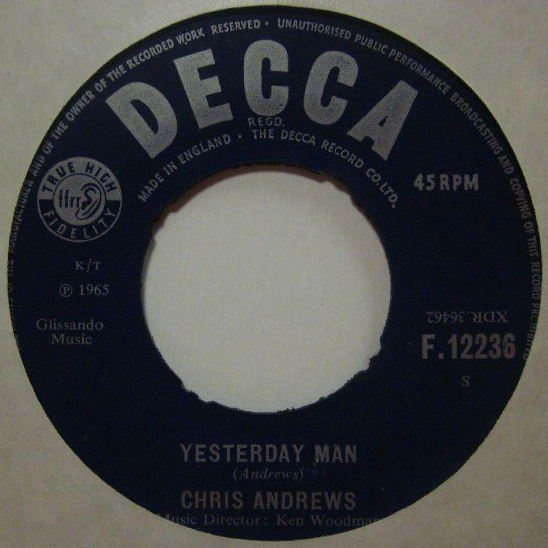 Chris Andrews-Yesterday Man-Decca-7" Vinyl