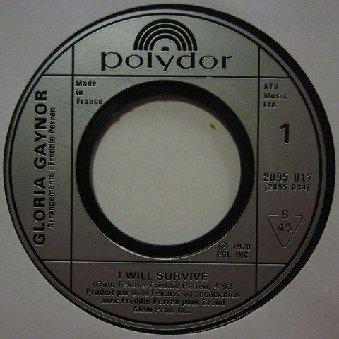 Gloria Gaynor-I Will Survive-Polydor-7" Vinyl