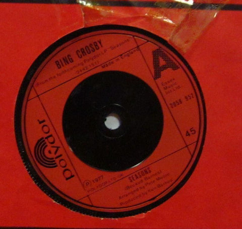 Bing Crosby-Seasons-Polydor-7" Vinyl