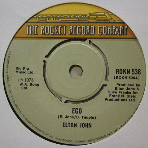 Elton John-Ego-7" Vinyl