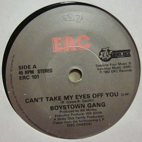 Boystown Gang-Can't Take My Eyes Off You-7" Vinyl