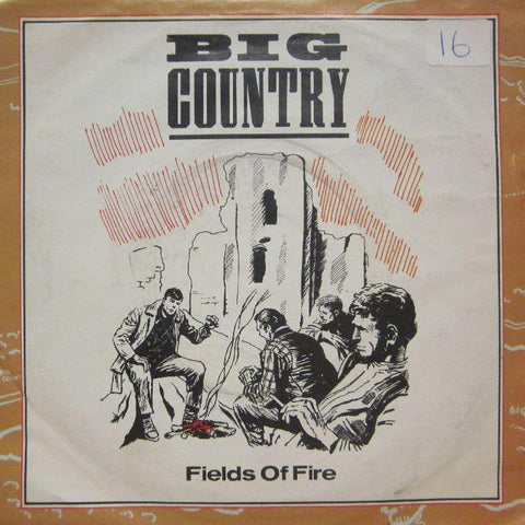 Big Country-Fields Of Fire-7" Vinyl P/S