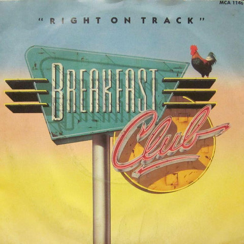 Breakfast Club-Right On Track-7" Vinyl P/S