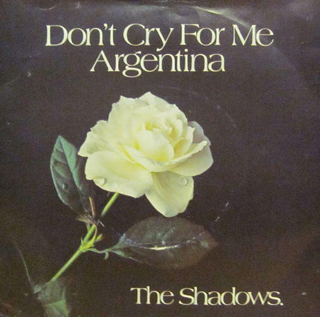 The Shadows-Don't Cry For Me Argentina-7" Vinyl P/S