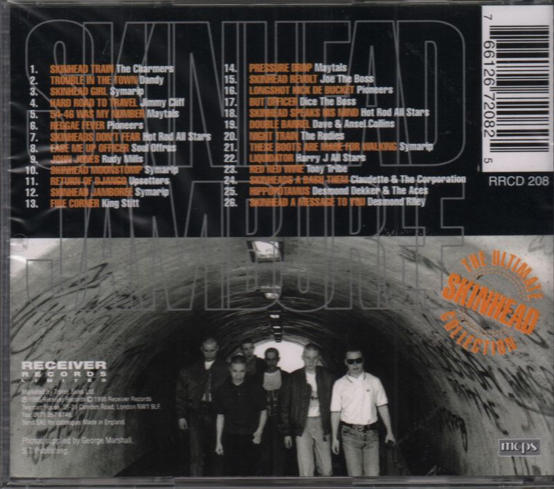 Skinhead Jamboree-Receiver-CD Album-New & Sealed