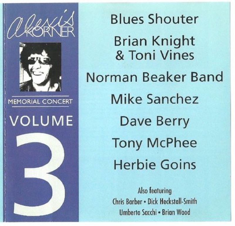 Alexis Korner Memorial Concert Vol 3-Indigo-CD Album