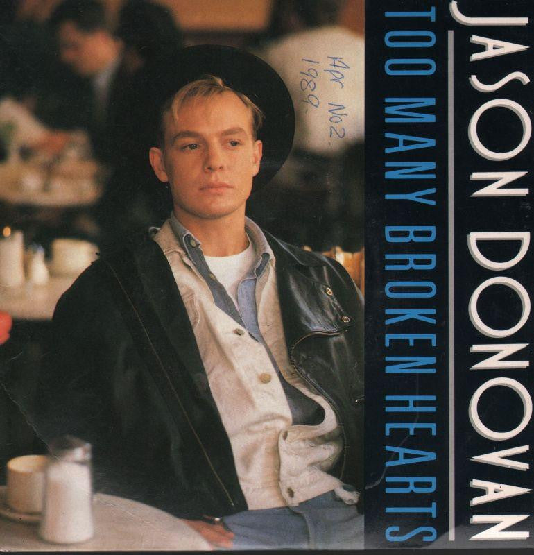 Jason Donovan-Too Many Broken Hearts-7" Vinyl P/S