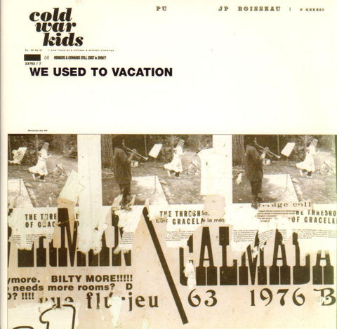 Cold War Kids-We Used To Vacation-V2-CD Single