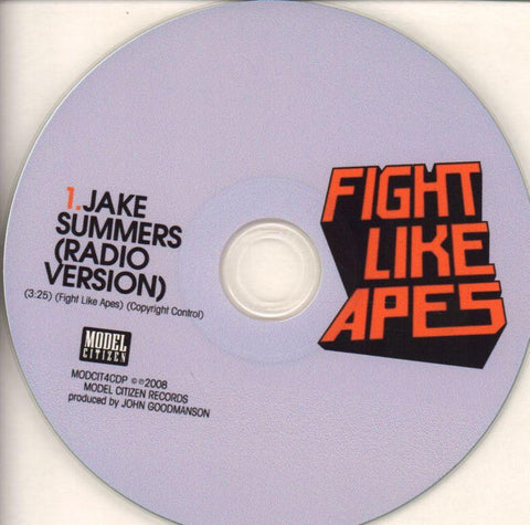 Fight Like Apes-Jake Summers-CD Single