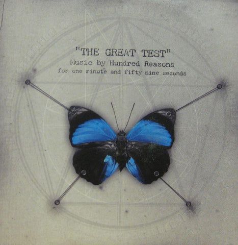 Hundred Reasons-The Great Test-Columbia-CD Single