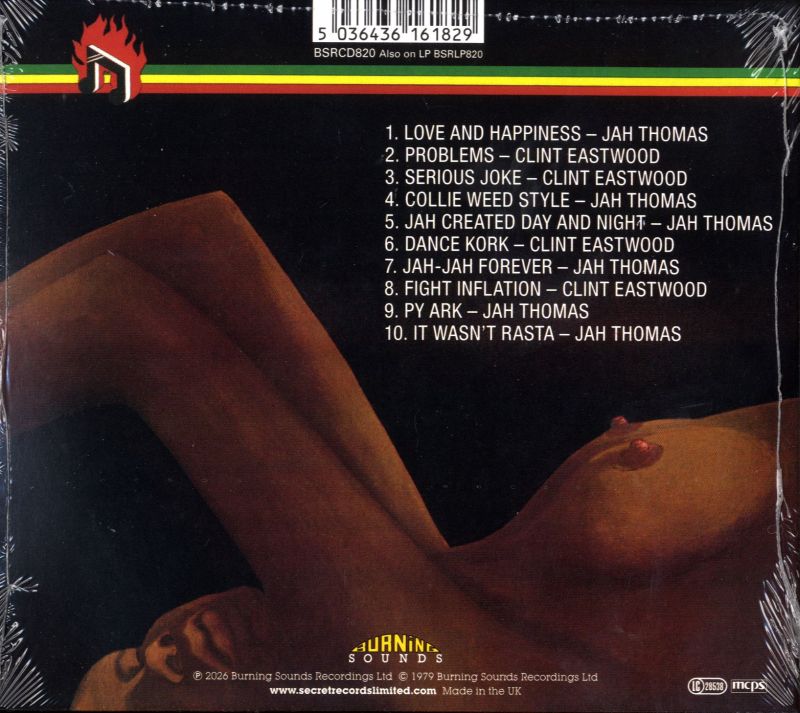 Love & Happiness-Burning Sounds-CD Album-New & Sealed - Shakedownrecords