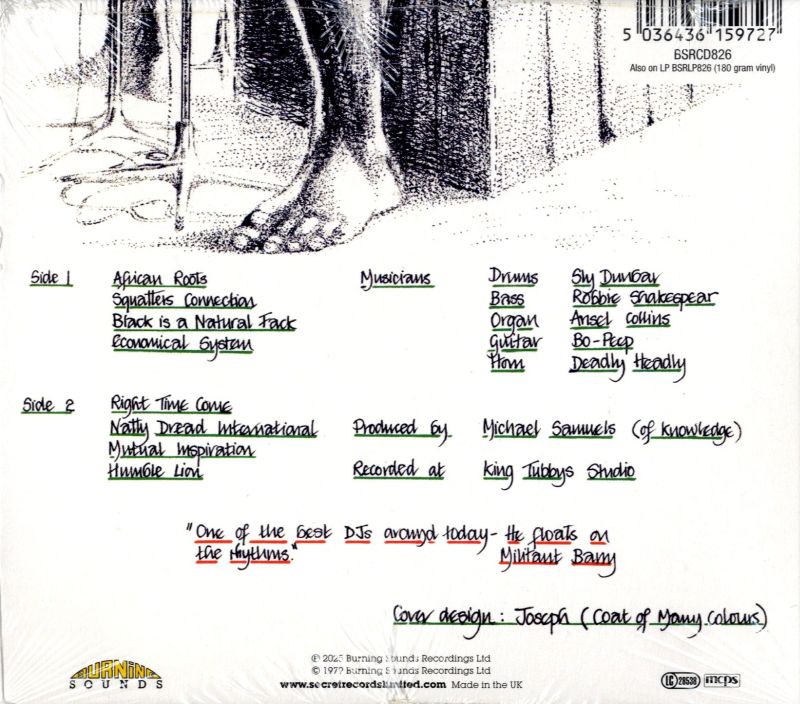 Massive Dread-Burning Sounds-CD Album-New & Sealed