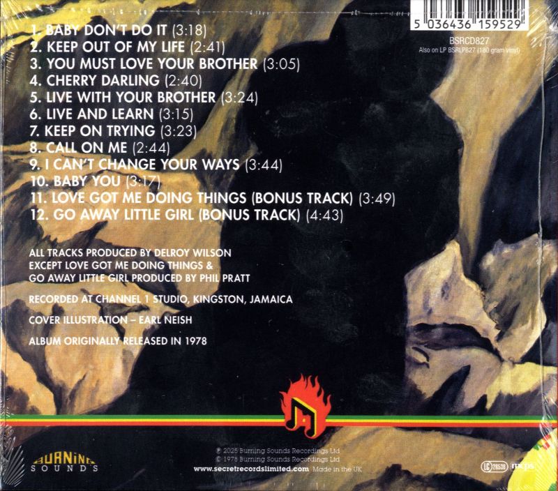 Lovers' Rock-Burning Sounds-CD Album-New & Sealed