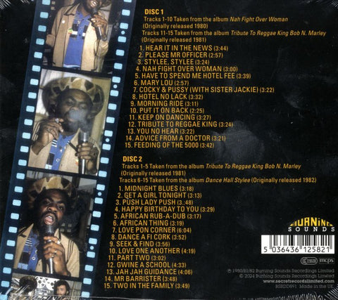 Nah Fight Over Woman, Tribute To Reggae King Bob N. Marley & Dancehall Stylee-Burning Sounds-2CD Album-New & Sealed