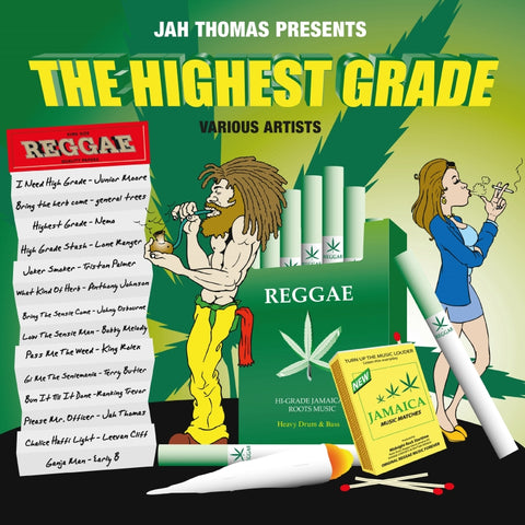 Jah Thomas Presents - The Highest Grade-Burning Sounds-2x12" Vinyl LP-M/M