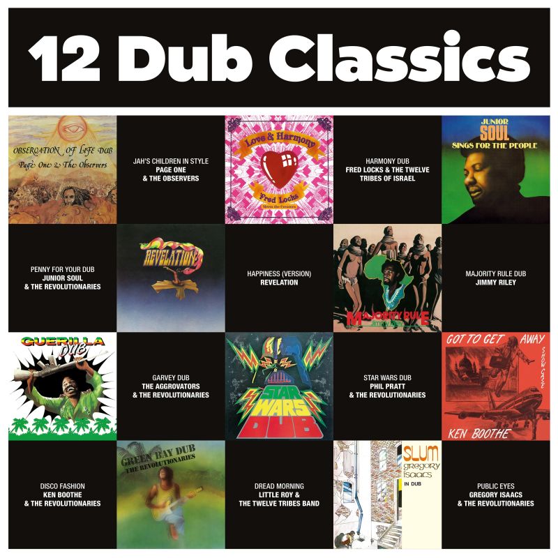 12 Dub Classics-Burning Sounds-Vinyl LP-M/M