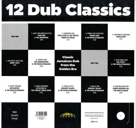 12 Dub Classics-Burning Sounds-Vinyl LP-M/M - Shakedownrecords