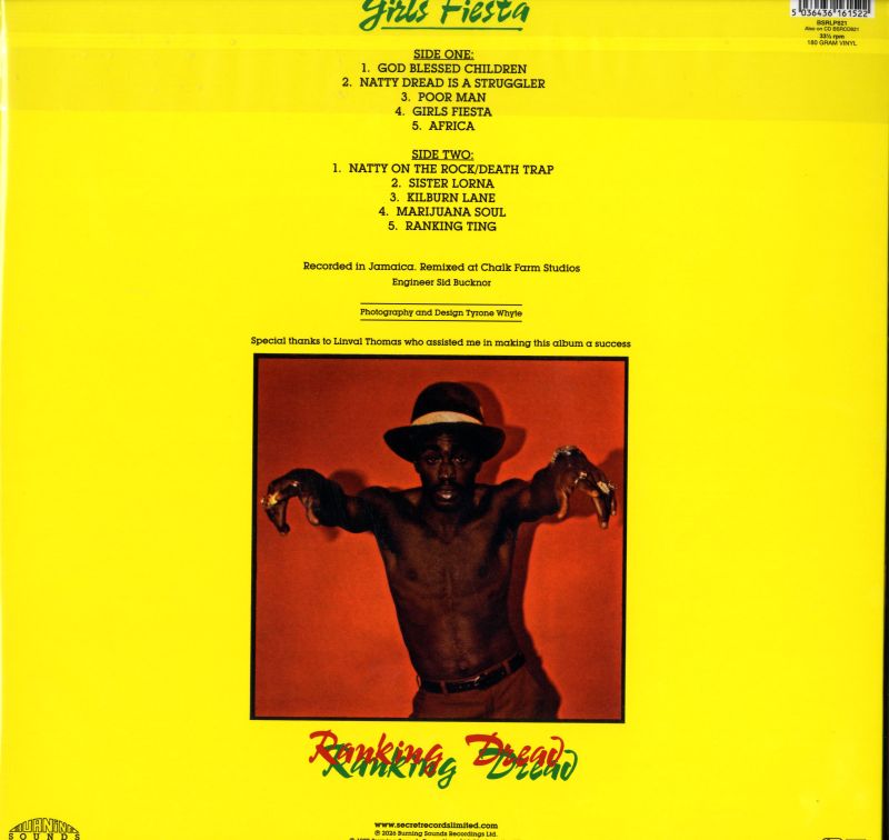 Girls Fiesta-Burning Sounds-Vinyl LP-M/M
