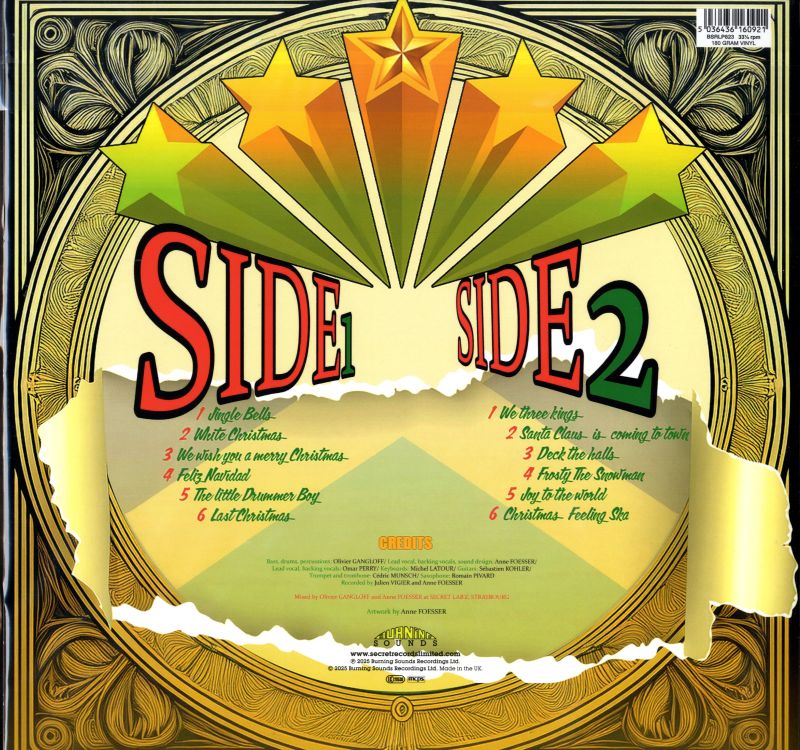 A Reggae Christmas-Burning Sounds-Vinyl LP-M/M