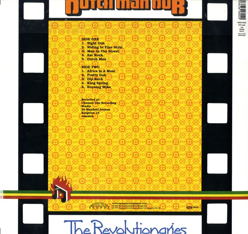 Dutch Man Dub-Burning Sounds-Vinyl LP-M/M