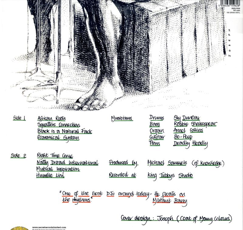 Massive Dread-Burning Sounds-Vinyl LP-M/M