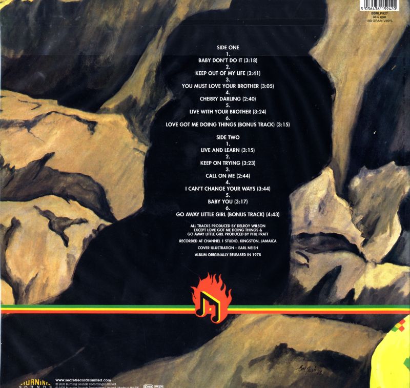 Lovers' Rock-Burning Sounds-Vinyl LP-M/M