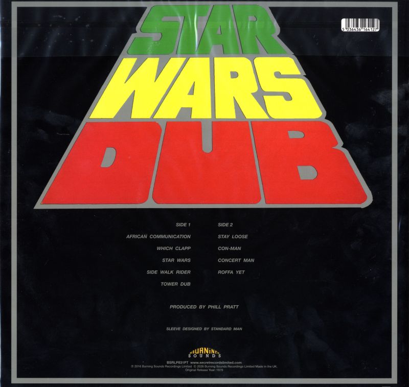 Star Wars Dub-Burning Sounds-Purple Transparent Vinyl LP-M/M - Shakedownrecords