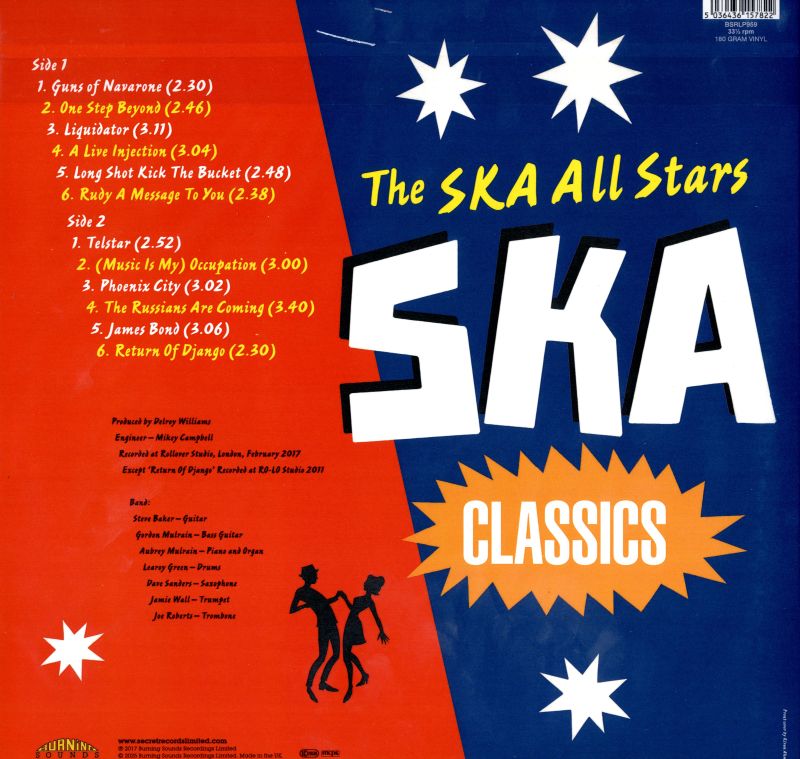 SKA Classics-Burning Sounds-Vinyl LP-M/M