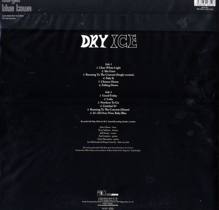 Dry Ice-Morgan Blue Town-Clear Vinyl LP-M/M - Shakedownrecords