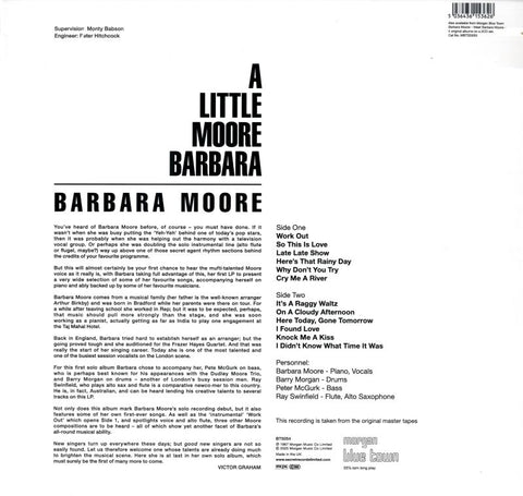 A Little Moore Barbara-RSD-Morgan Blue Town-Vinyl LP-M/M