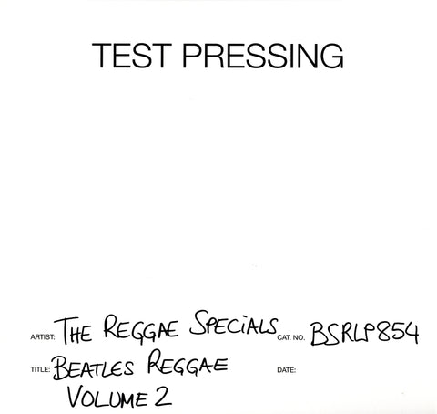 Beatles Reggae Volume 2-Burning Sounds-Vinyl LP Test Pressing-M/M