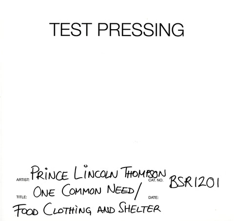 Beatles Reggae Volume 2-Burning Sounds-12" Vinyl Test Pressing-M/M