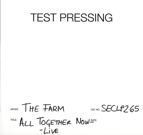 All Together Now - Live-Vinyl LP Test Pressing-M/M