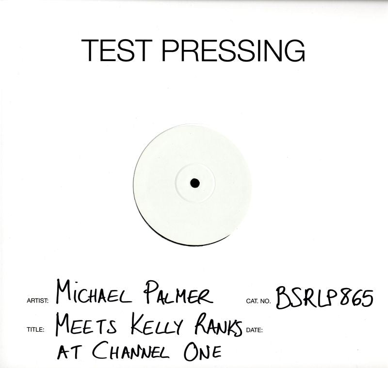 Meets Kelly Ranks At Channel One-Burning Sounds-Vinyl LP Test Pressing-M/M