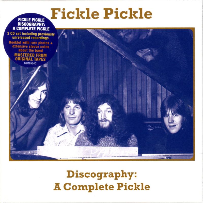 Discography: A Complete Pickle-Morgan Blue Town-3CD Album Box Set-New & Sealed
