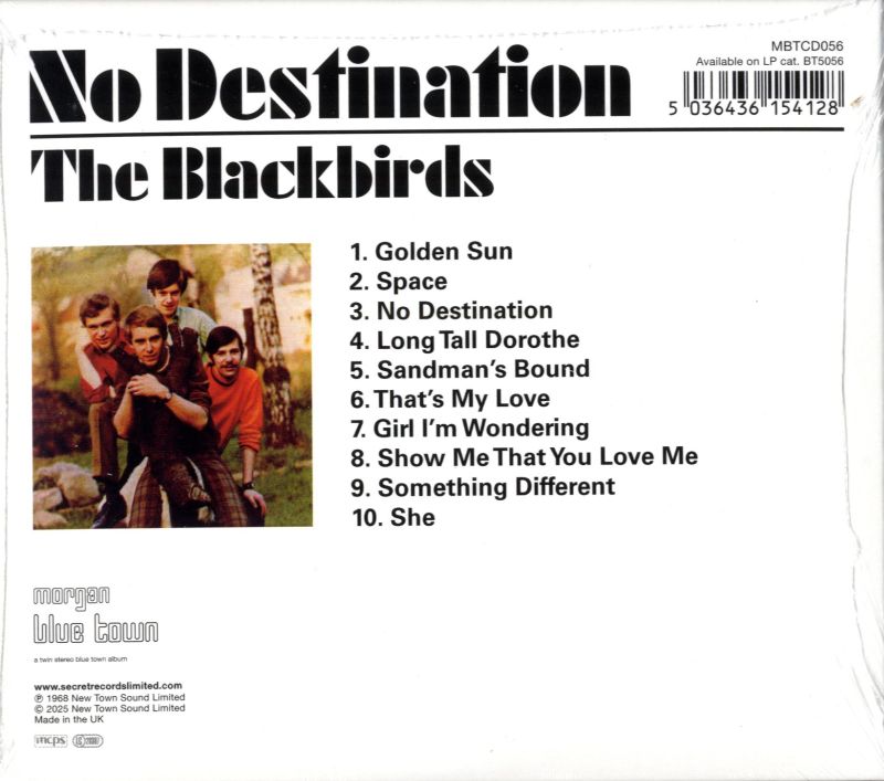 No Destination-Morgan Blue Town-CD Album-New & Sealed