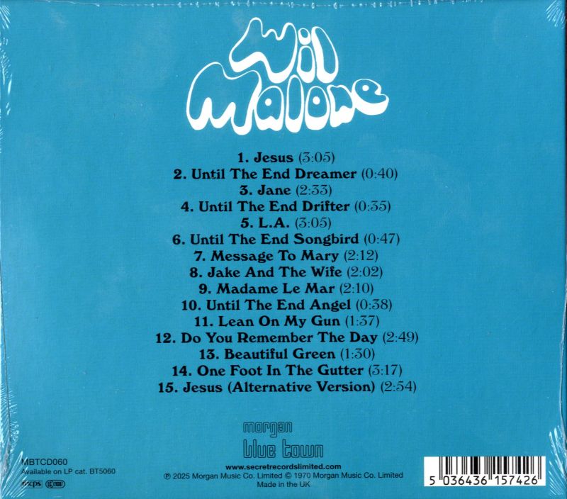 Until The End (The Long Lost Album?)-Morgan Blue Town-CD Album-New & Sealed