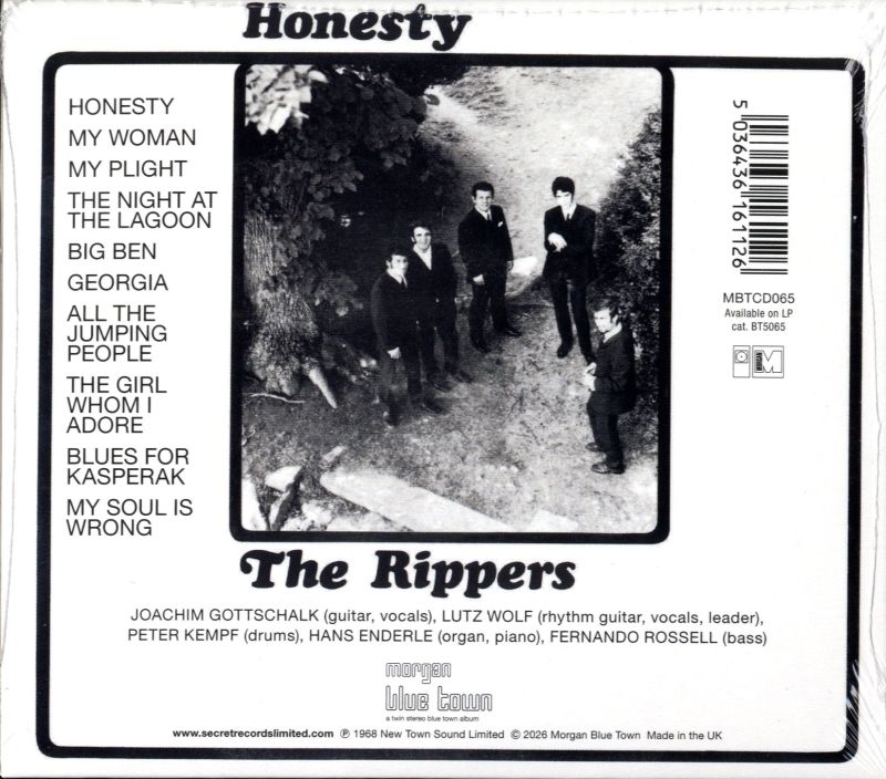 Honesty-Morgan Blue Town-CD Album-New & Sealed