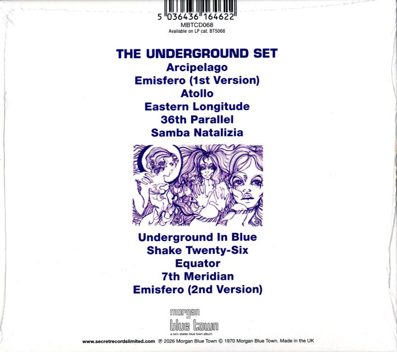 The Underground Set-Morgan Blue Town-CD Album-New & Sealed - Shakedownrecords
