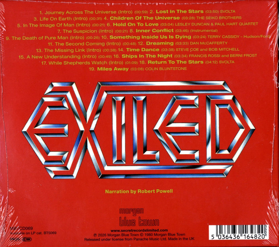 Exiled-Morgan Blue Town-CD Album-New & Sealed
