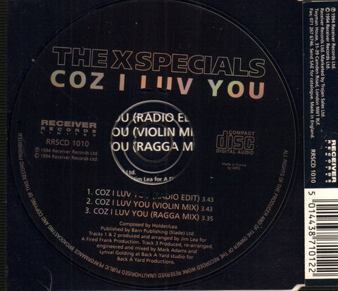 Coz I Luv You-CD Single-New
