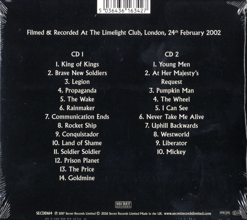 King Of Kings-Secret-2CD Album-New & Sealed - Shakedownrecords
