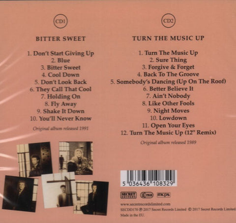 Bitter Sweet / Turn The Music Up-Secret-2CD Album-New & Sealed